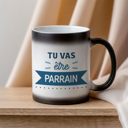 mug magique tu vas être parrain