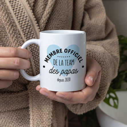 mug personnalisé papa