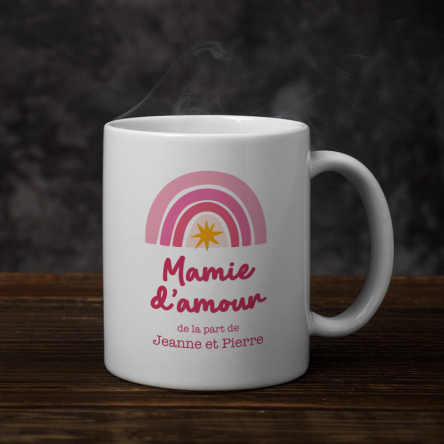 mug personnalisé mamie