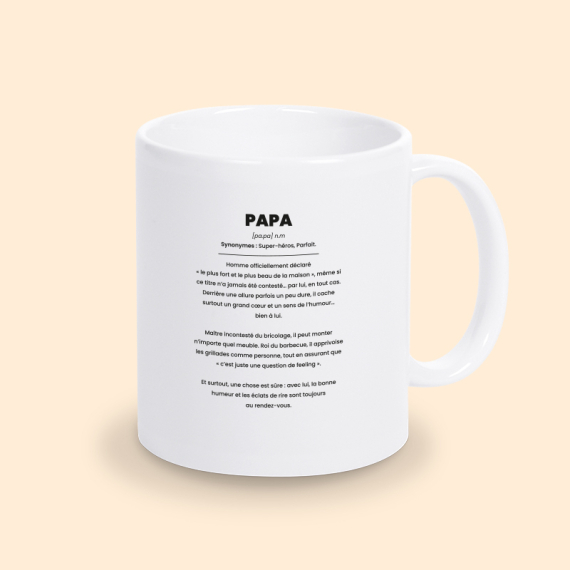 Mug Définition Papa