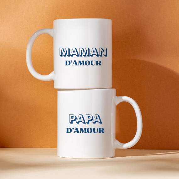 mug duo maman papa d'amour