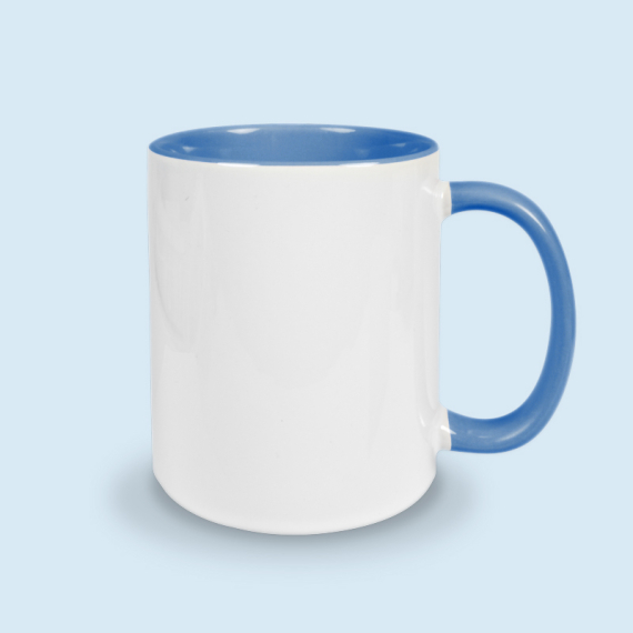 tasse bleue