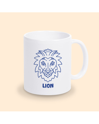 mug lion