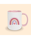 mug arc en ciel rose