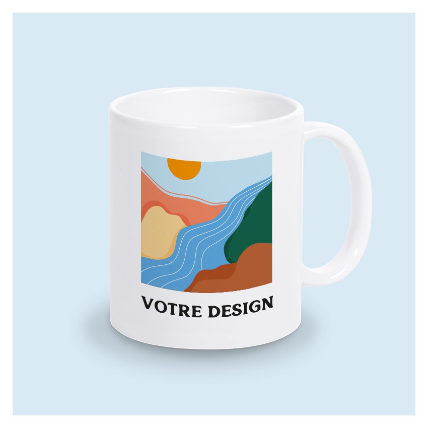 mug blanc personnalisé