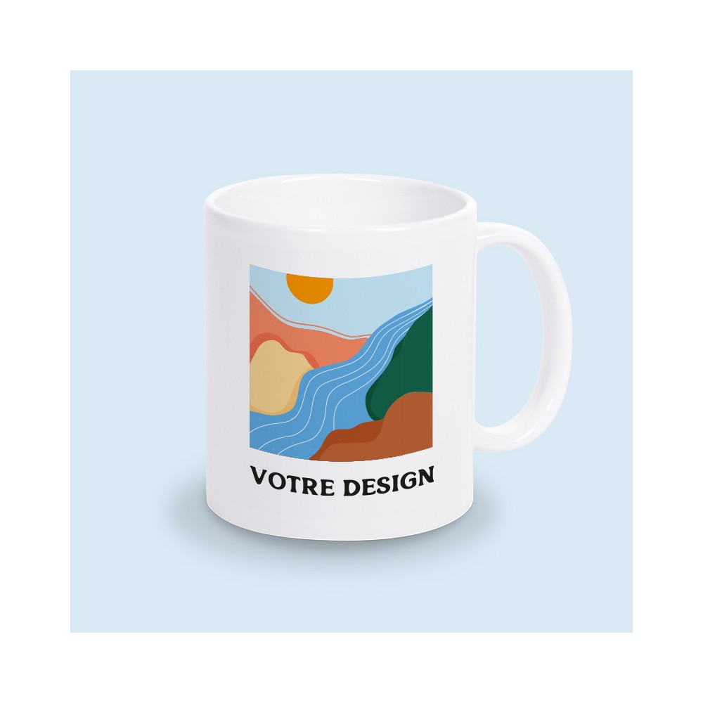 mug blanc personnalisé
