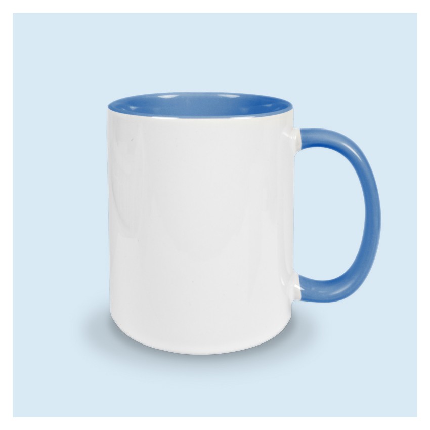 tasse bleue
