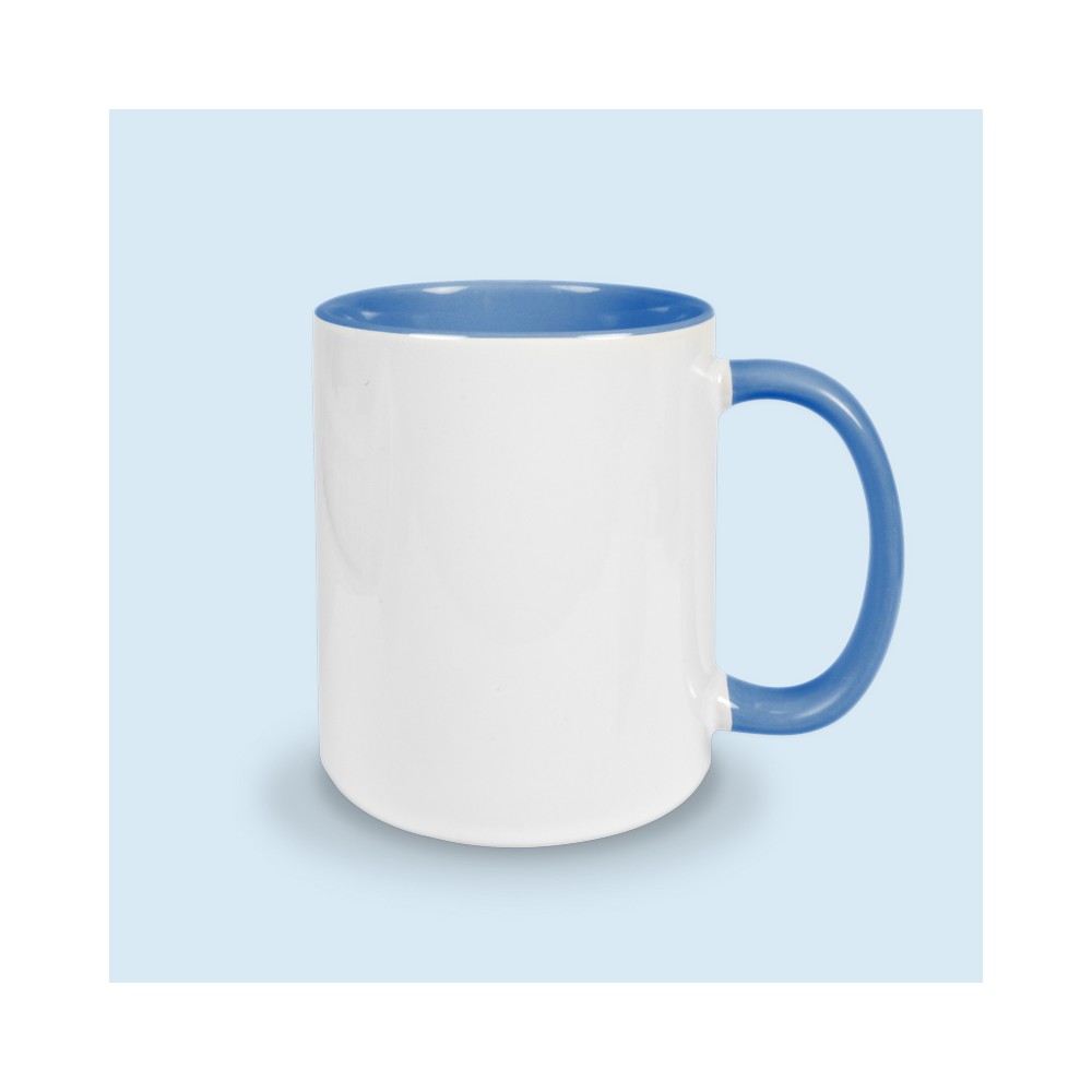 tasse bleue