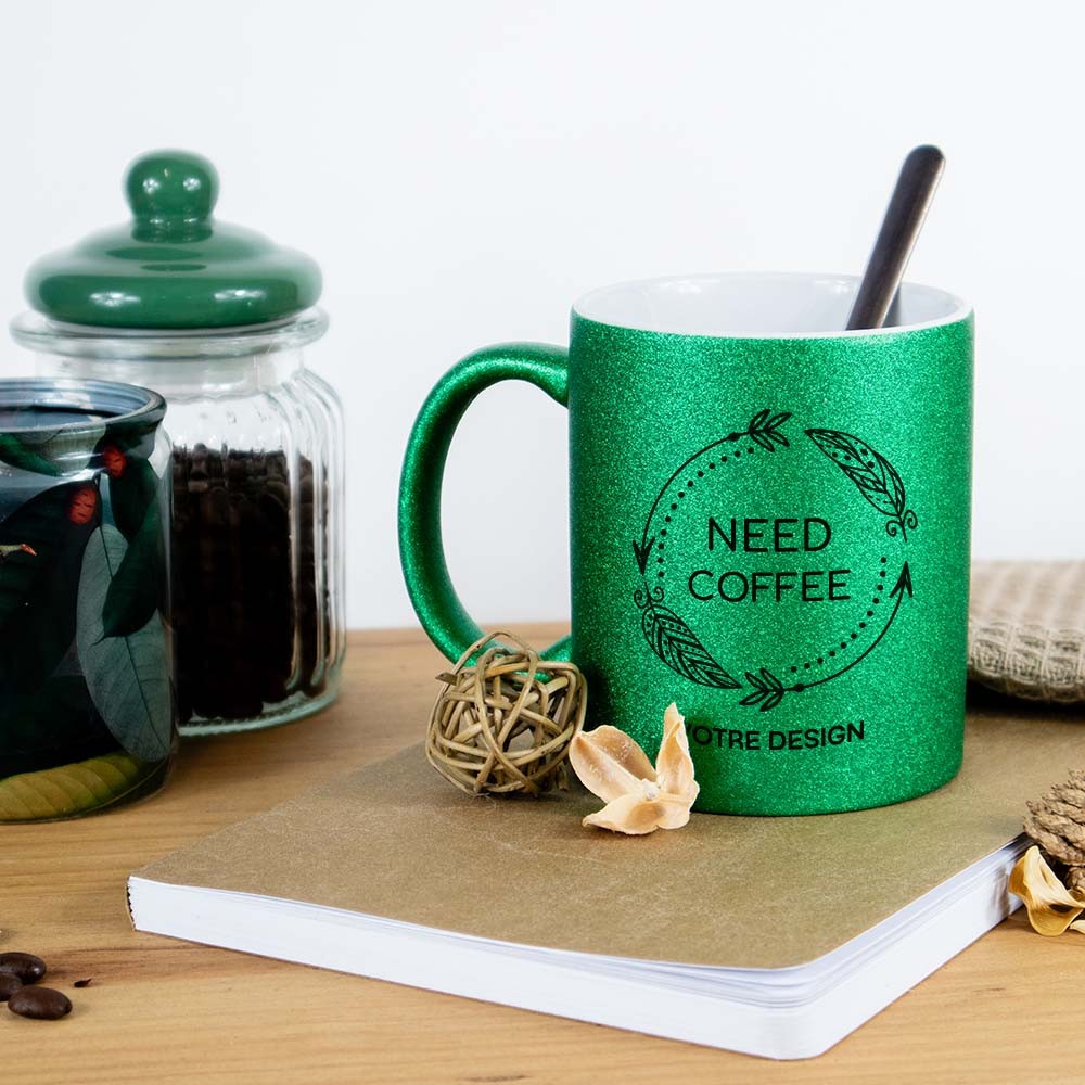 Mug Personnalisé Paillettes | Mug Personnalisé Original