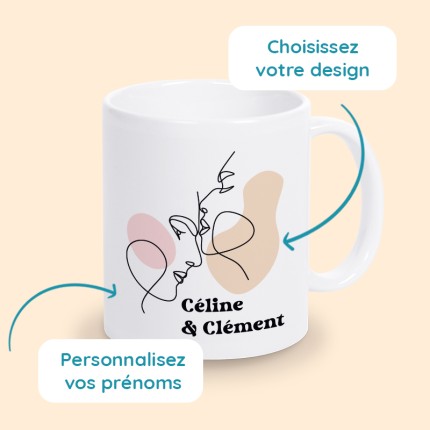 mug st valentin amoureux