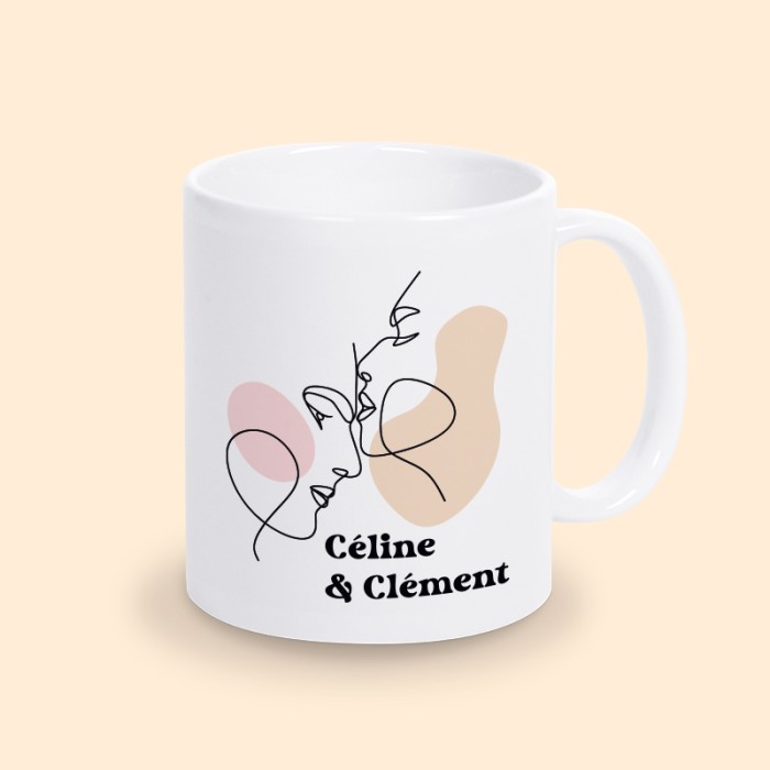 mug st valentin couple