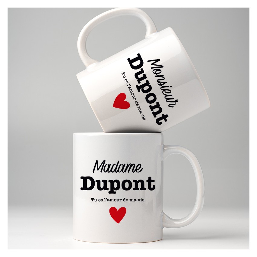 mockup mugs saint valentin personnalisés