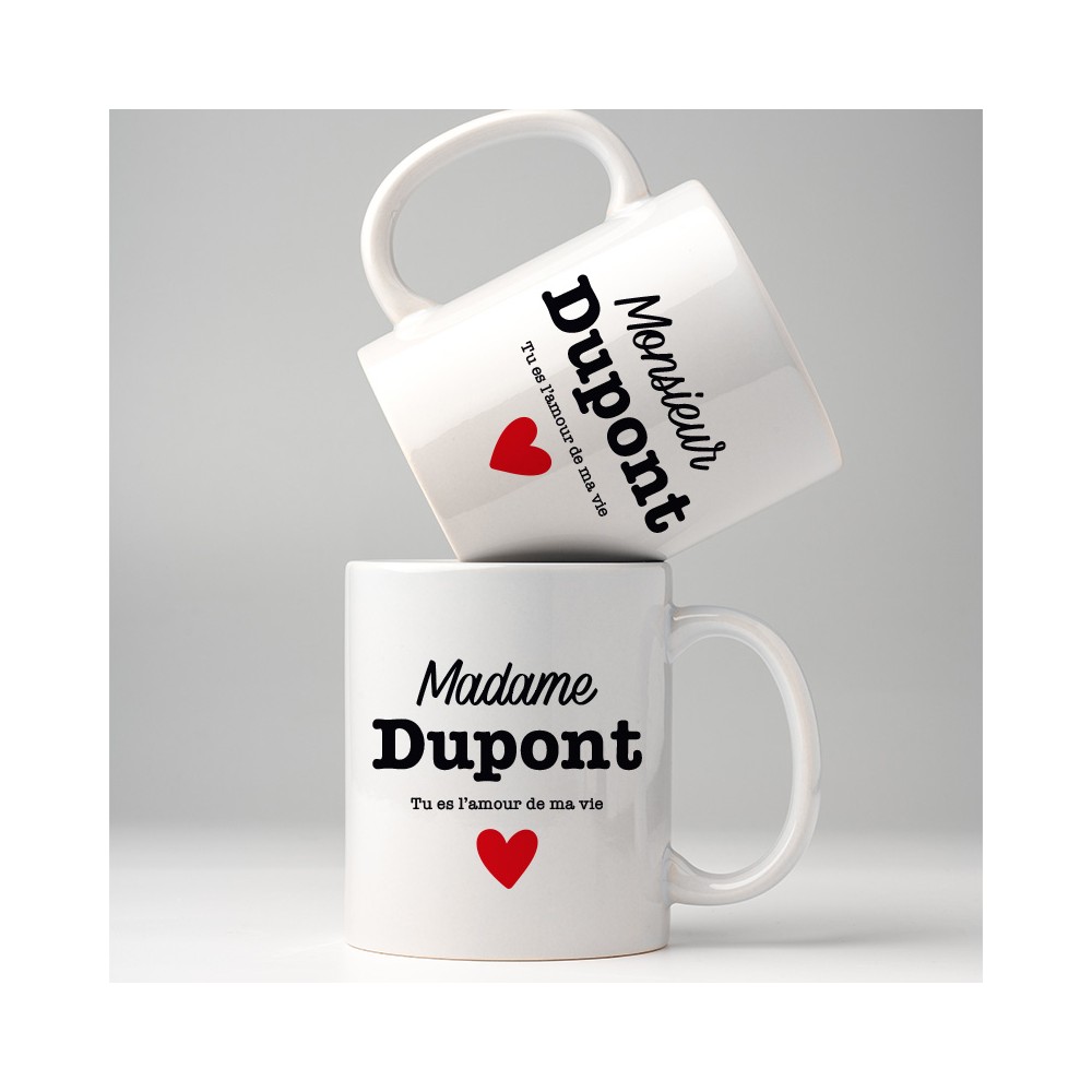 mockup mugs saint valentin personnalisés
