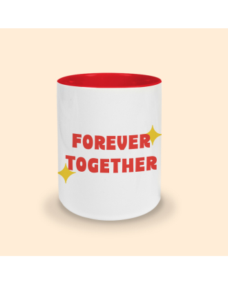 mug rouge forever together