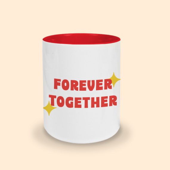 mug rouge forever together