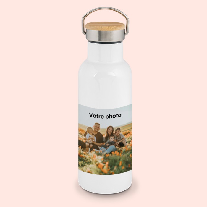 gourde bambou personnalisée