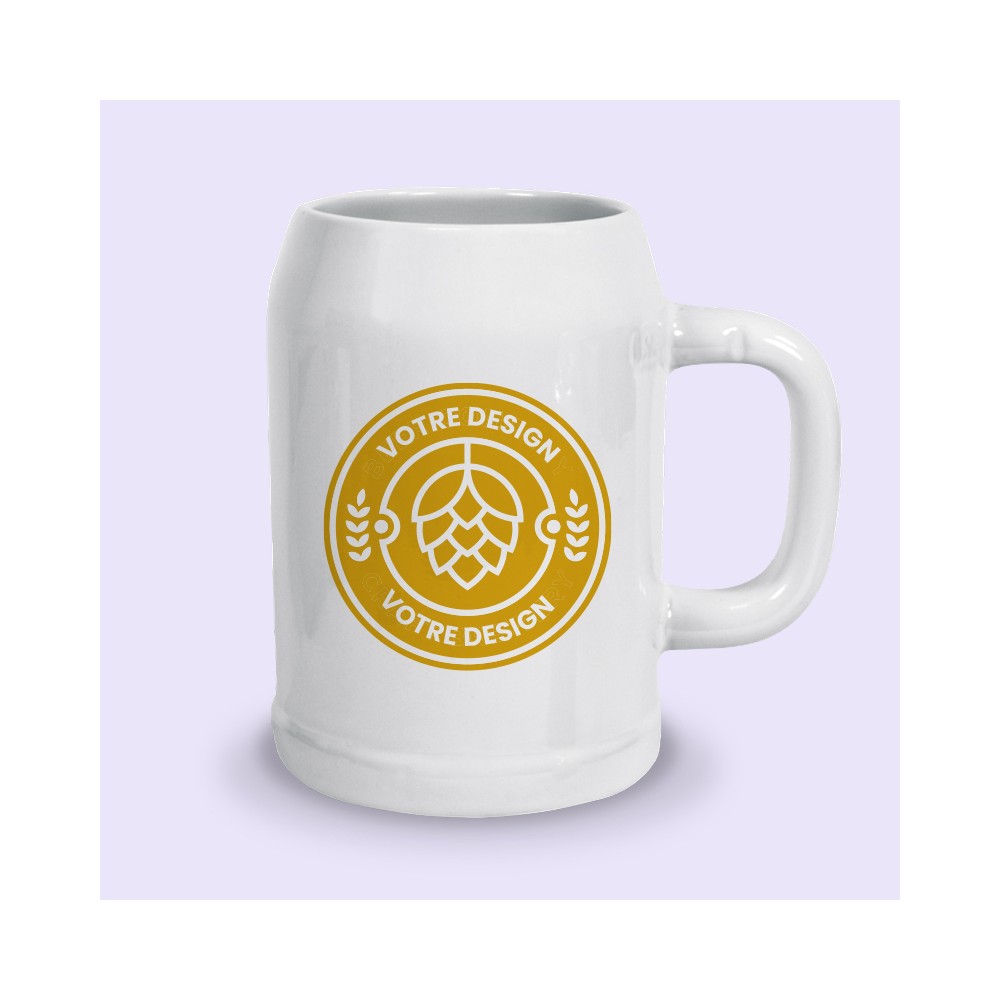 chope à bière personnalisée