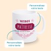 tasse merci personnalisée