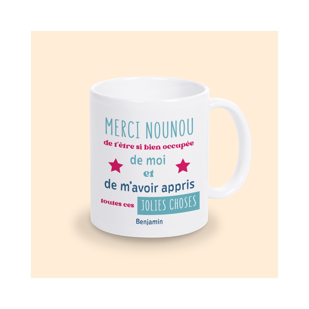 mug merci nounou