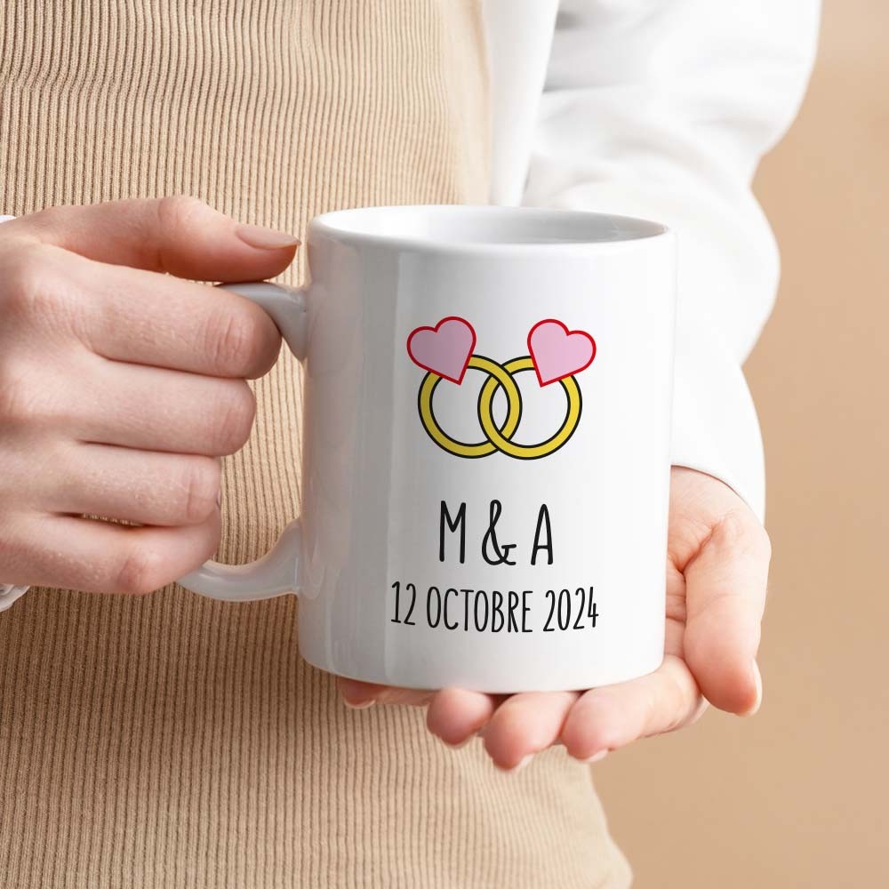 mug cadeau mariage