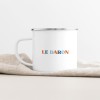 tasse émaillée le daron