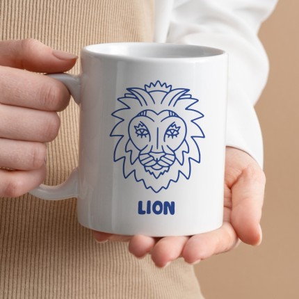 mug lion
