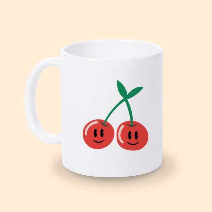 tasse cerise