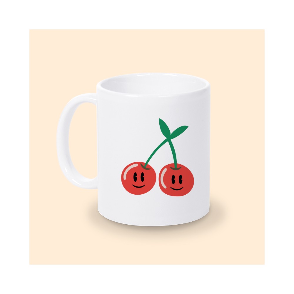 tasse cerise