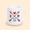 mug flèches initiales