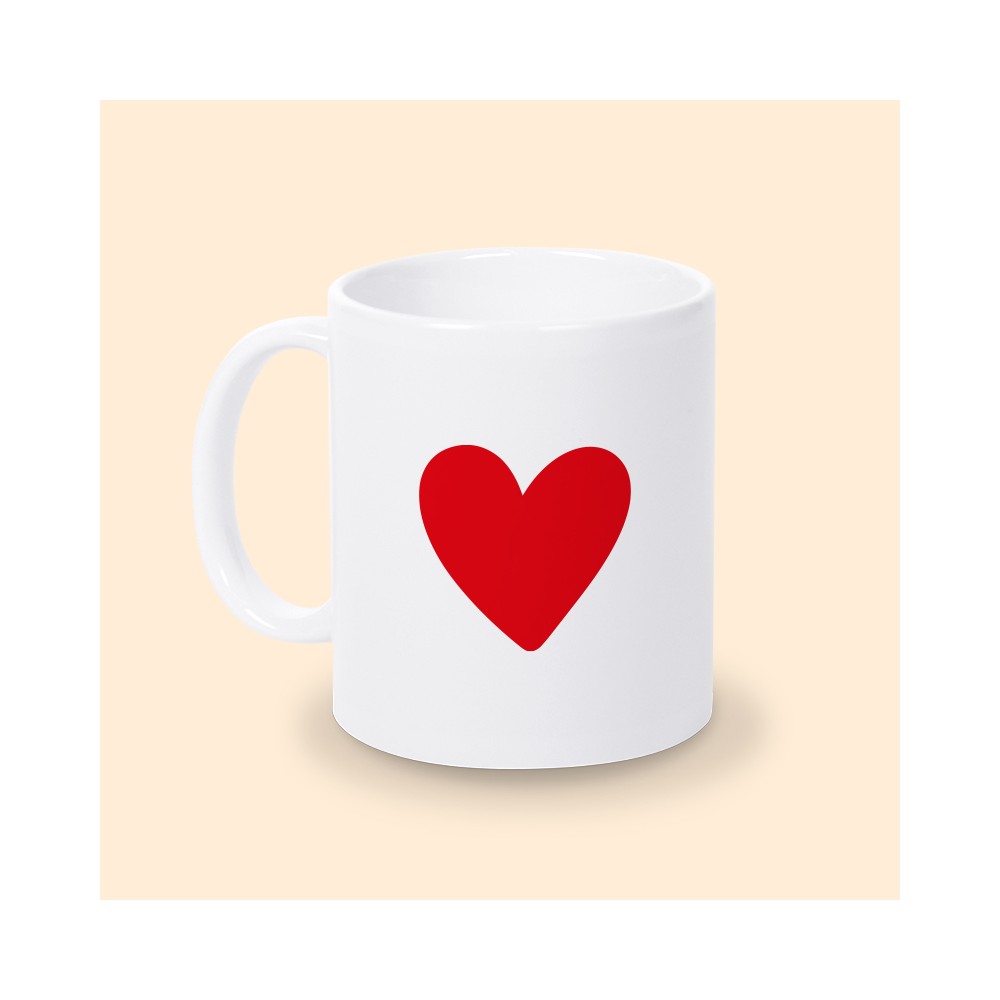 tasse coeur