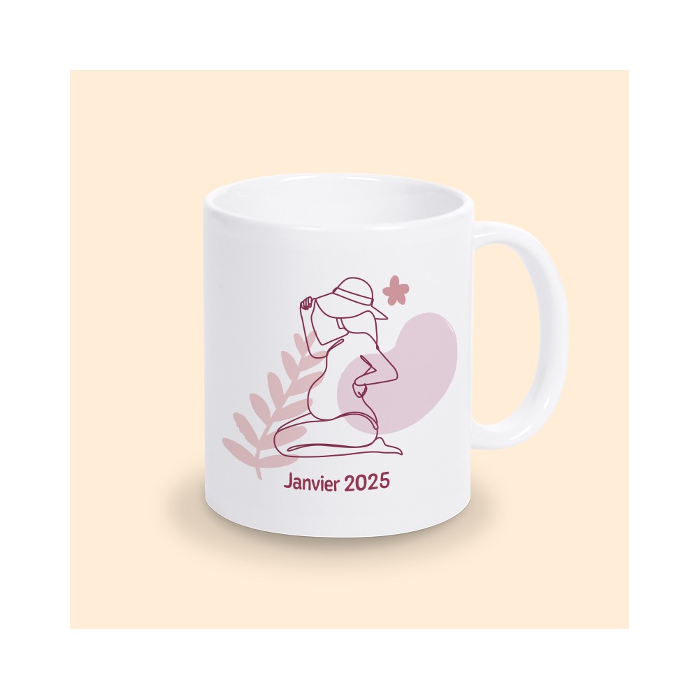tasse personnalisée annonce grossesse
