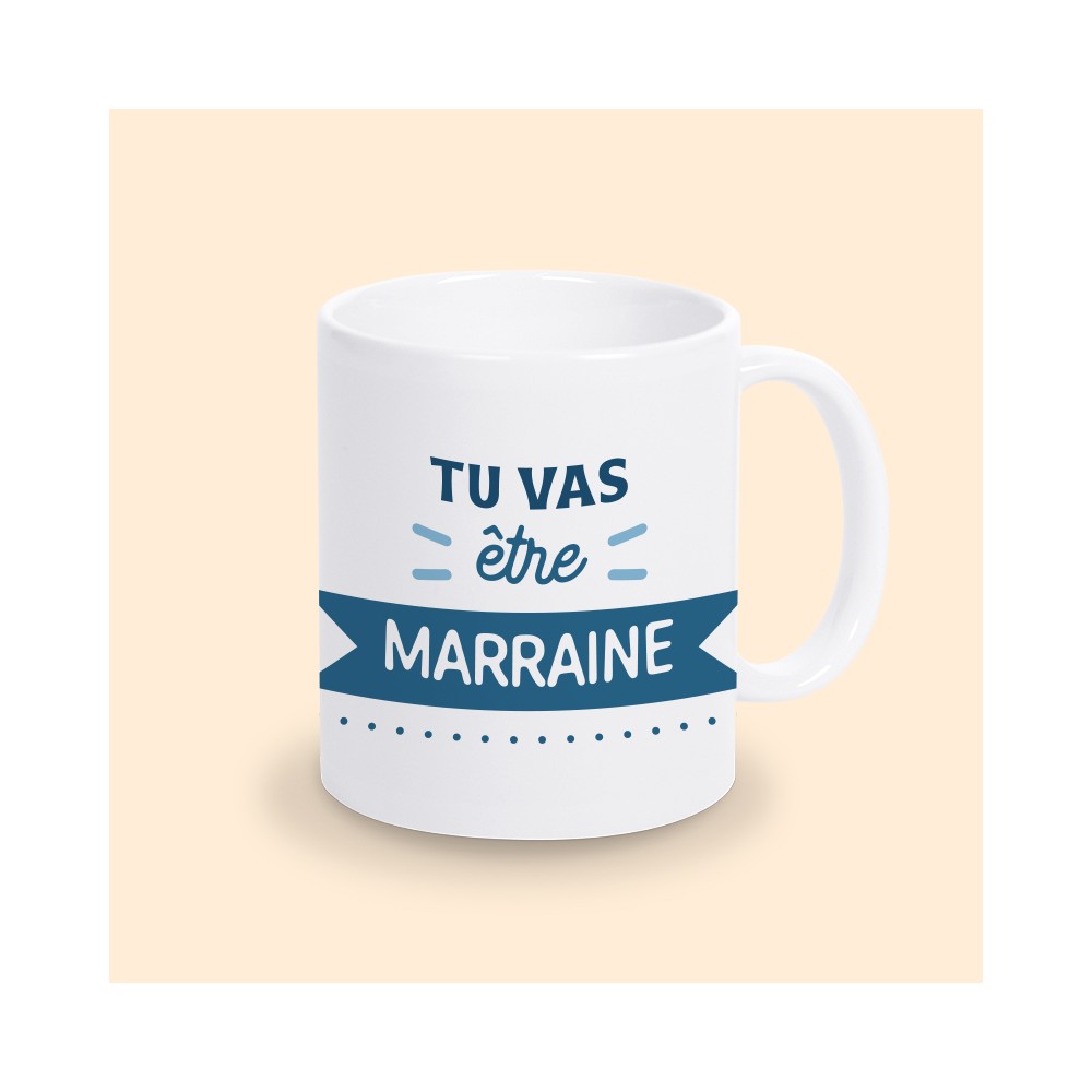 mug tu vas être marraine