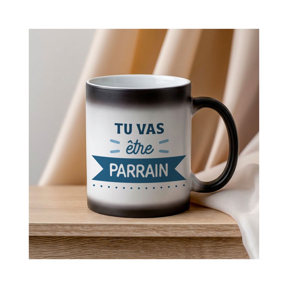 mug magique tu vas être parrain