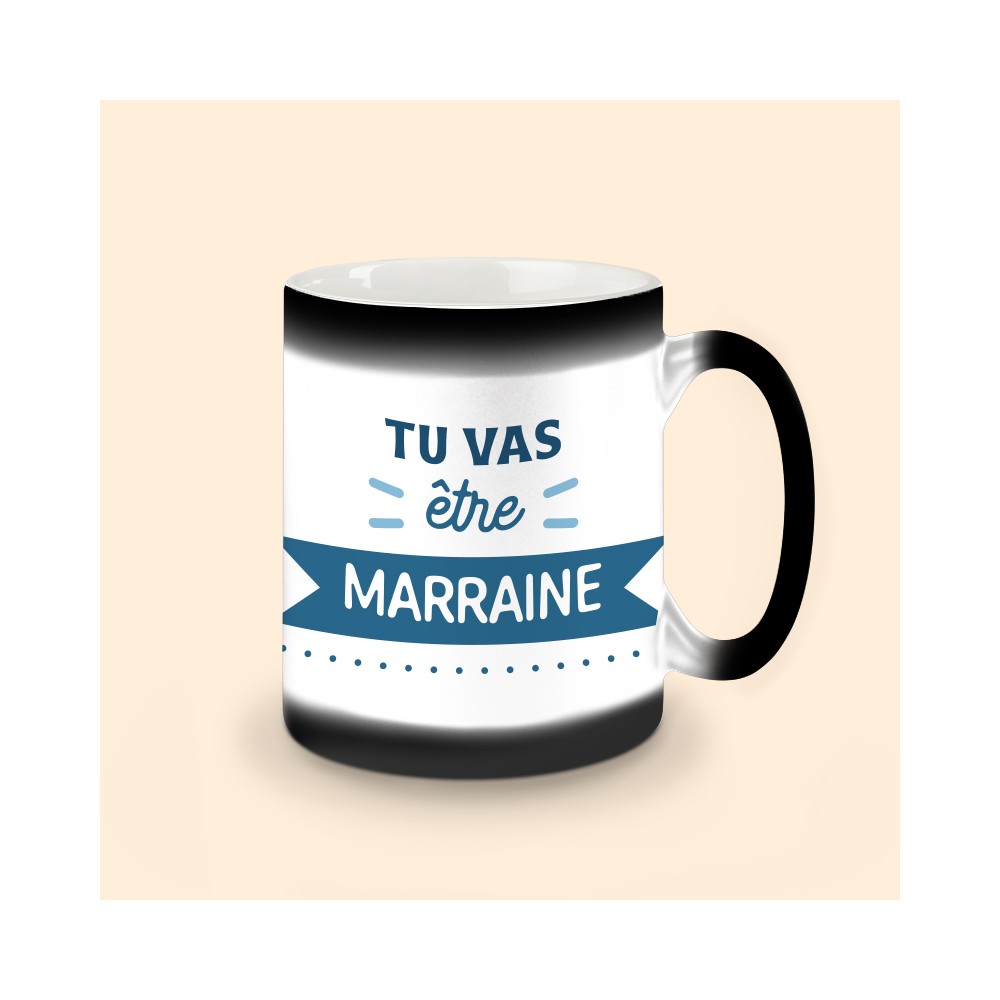 mug magique tu vas être marraine