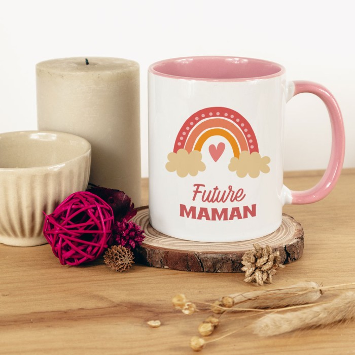 mug couleur future maman