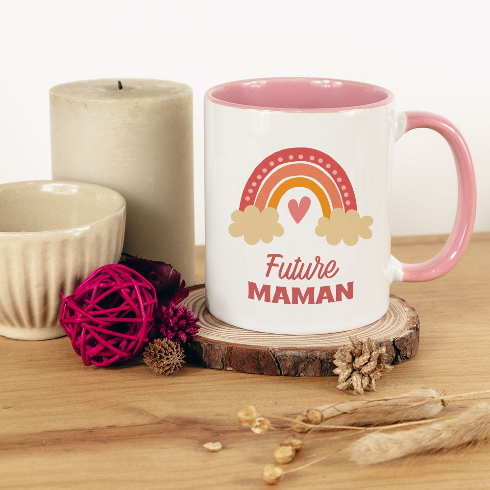 mug couleur future maman