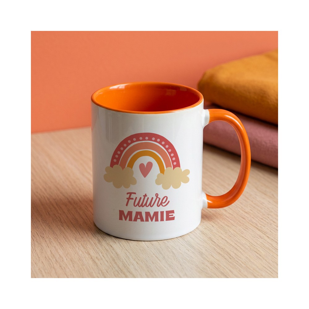 mug orange future mamie