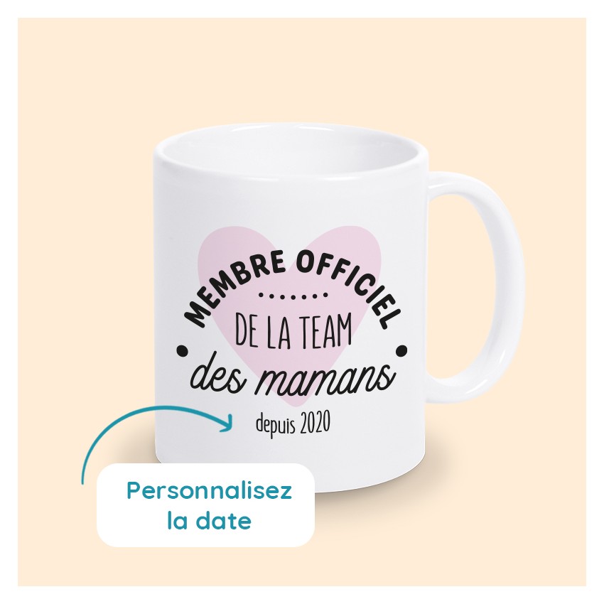 mug maman personnalisé