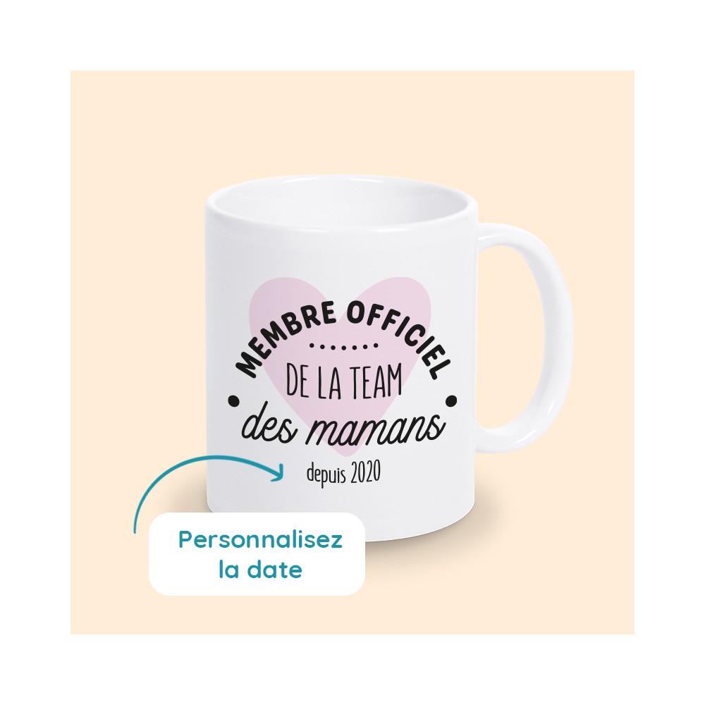 mug maman personnalisé