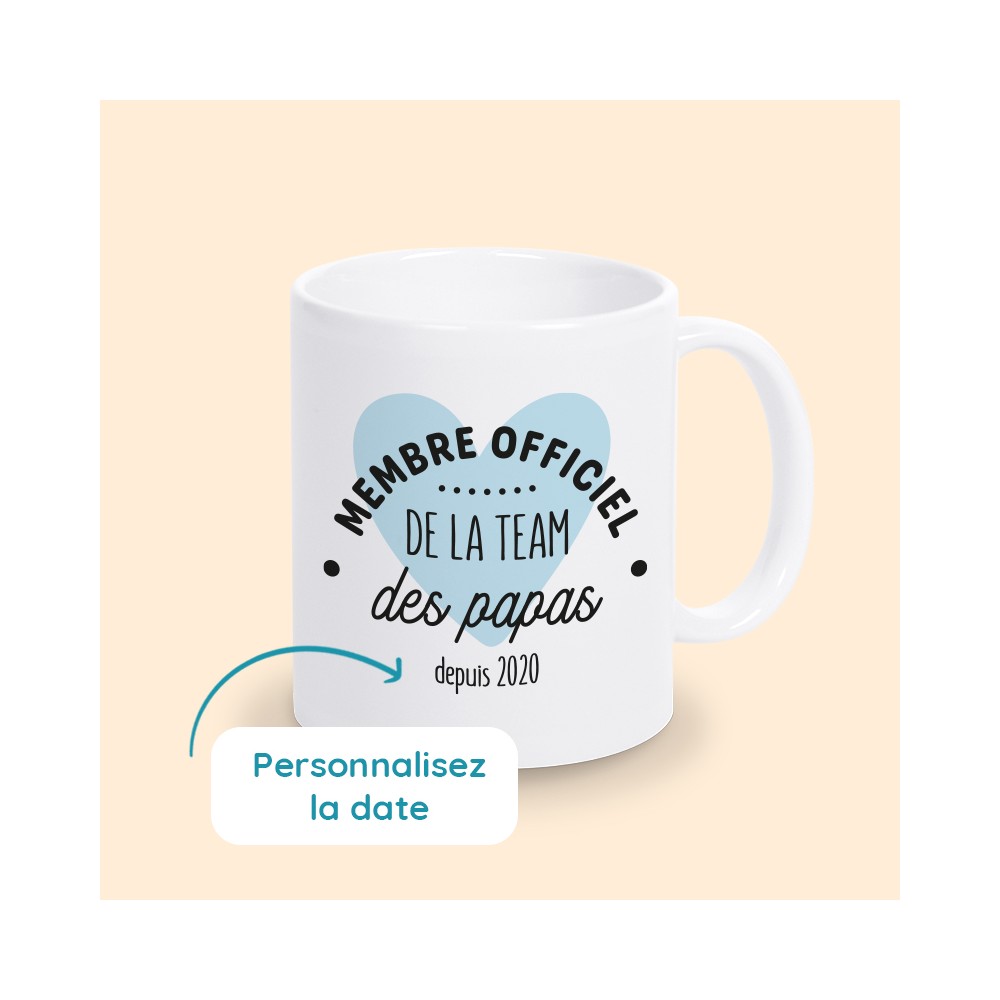 mug personnalisé papa