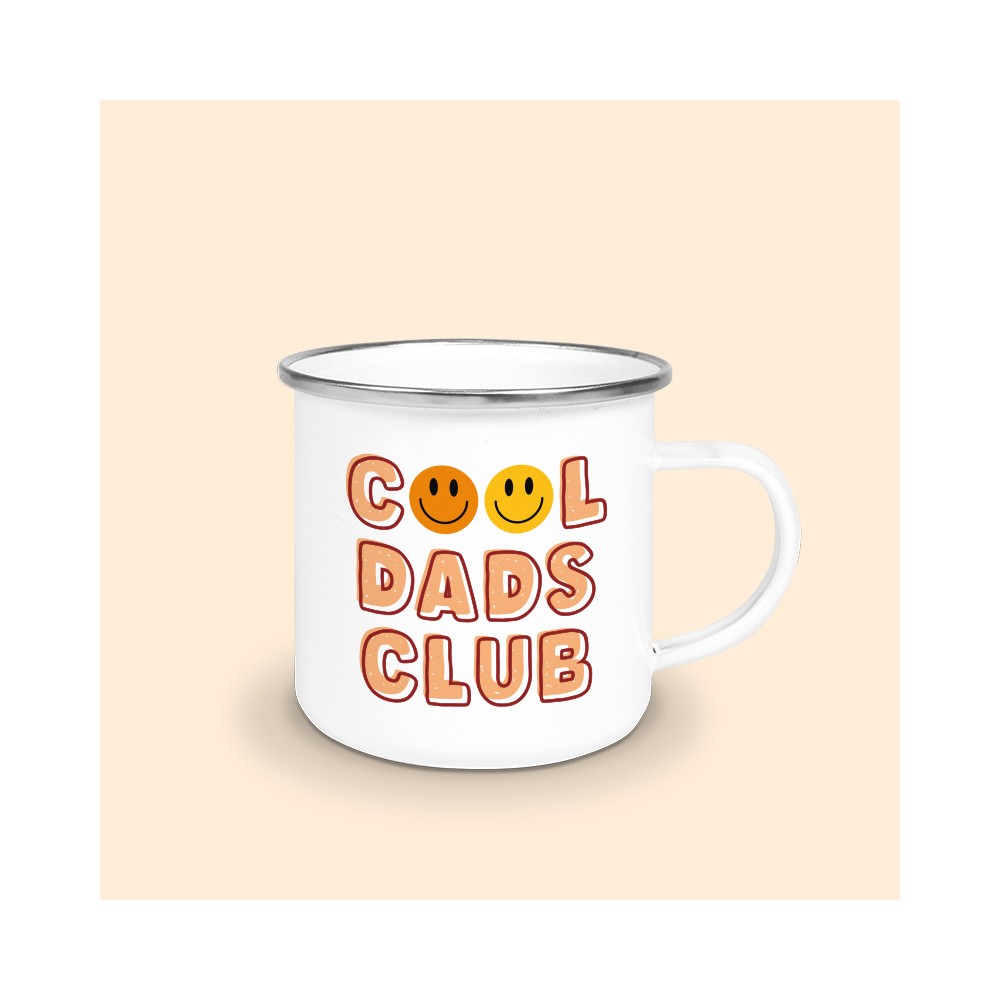 mug émaillé cool dads club