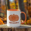 Mug Couleur Citrouille Personnalisé | Tasse Halloween