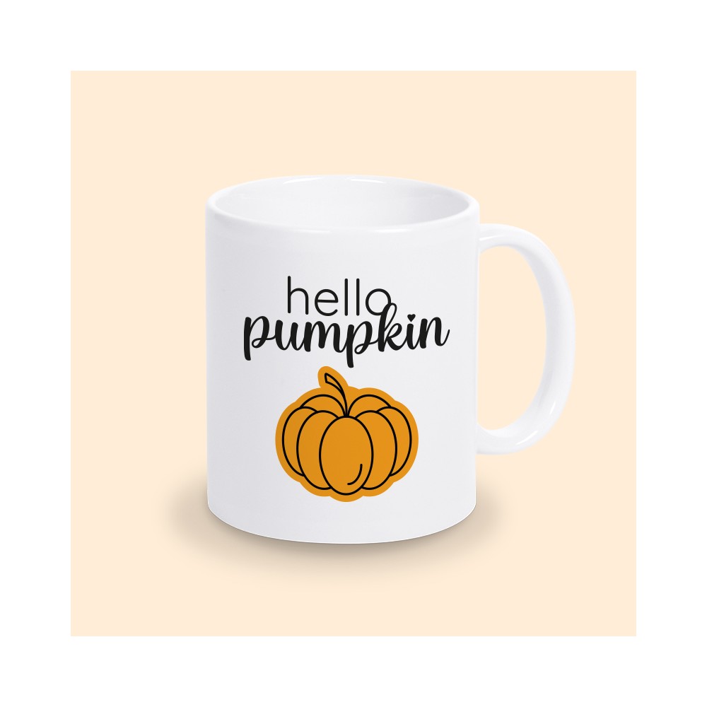 mug hello pumpkin