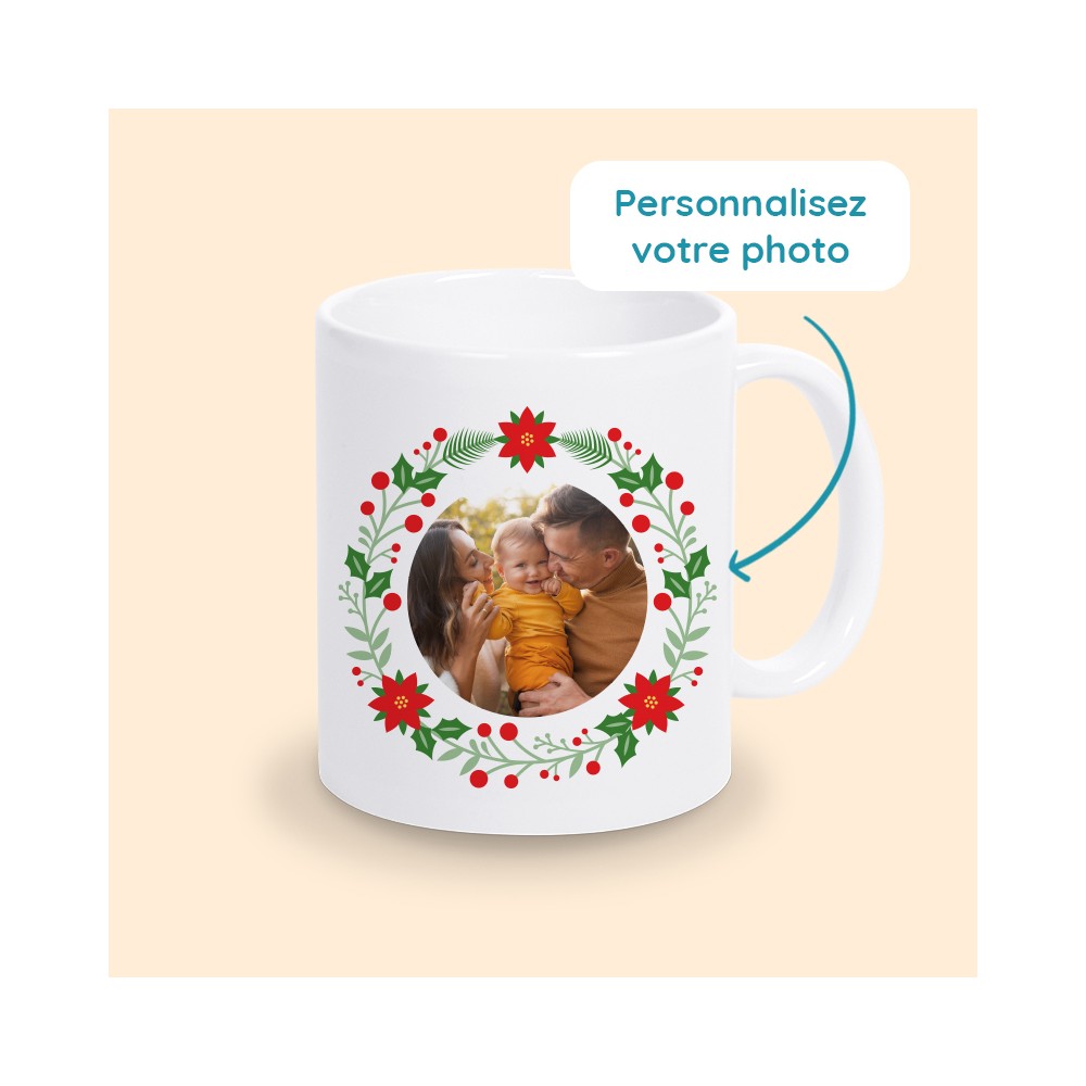 mug noël personnalisé