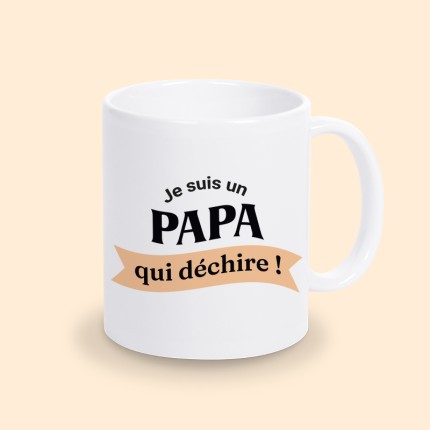 mug papa qui déchire