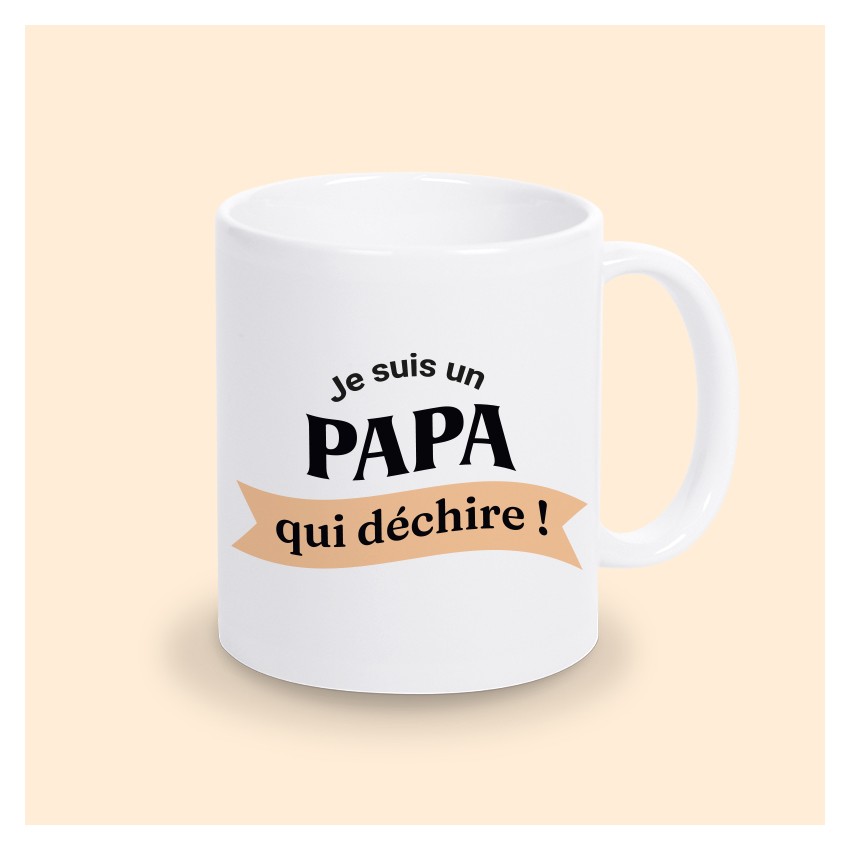 mug papa qui déchire