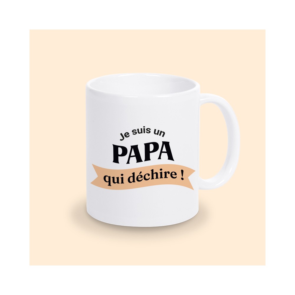 mug papa qui déchire