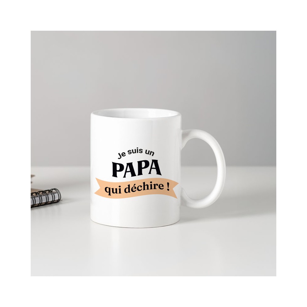 mug papa qui déchire