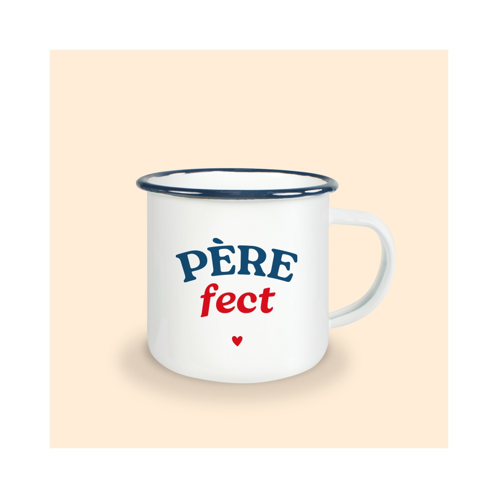 mug émaillé père fect