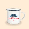 mug émaillé mère veilleuse